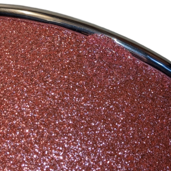 Pink Glitter Covered Metal Pail Planters Set of 3 - Picture 3 of 12